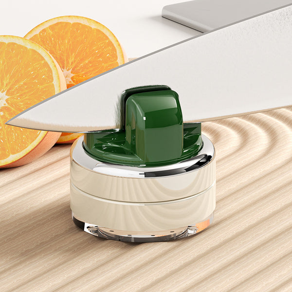 Suction Cup Knife Sharpener – Tungsten Steel & Ceramic Kitchen Knife Sharpener, Wall Mounted Knife Sharpener Tool, Knife Grinder, Blade Sharpener, Honing Tool for Chef Knives, Kitchen Knives, Scissors & Stainless Steel Blades (Red/Black/Green)