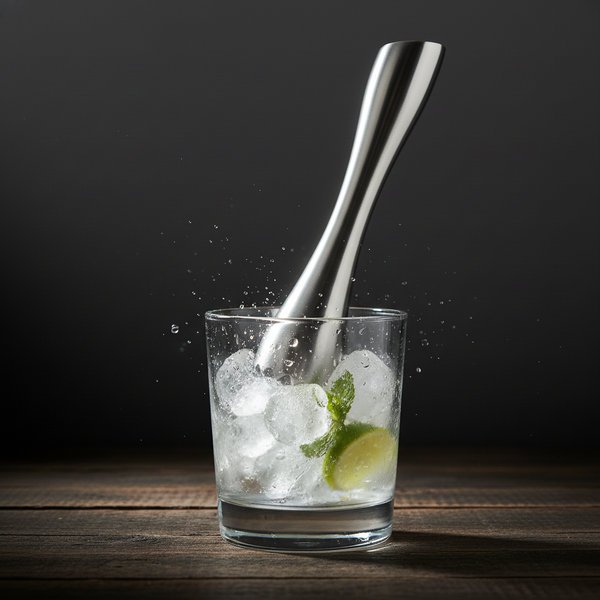 Stainless Steel Ice Crusher & Cocktail Muddler